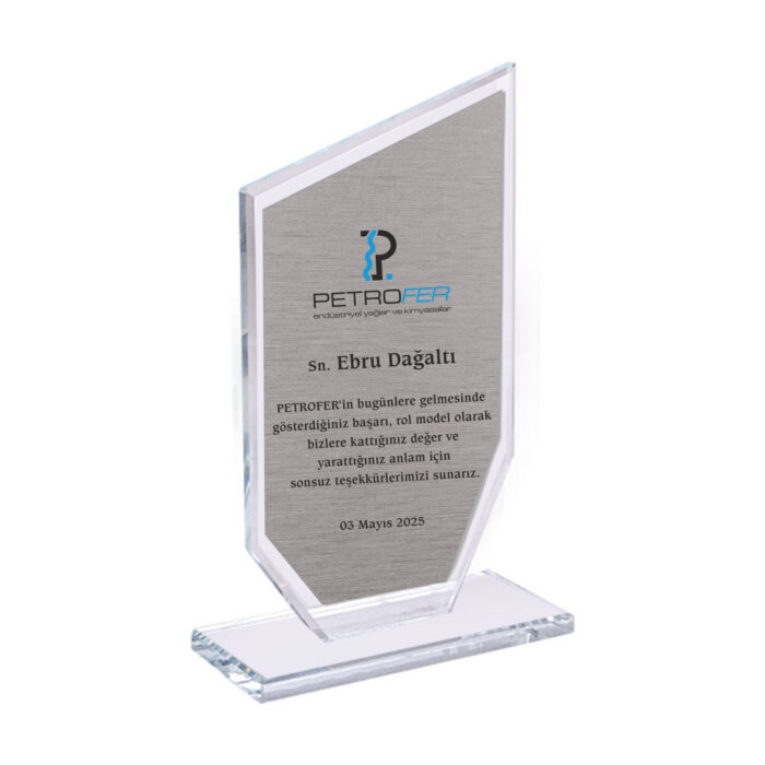 Kristal Plaket 110