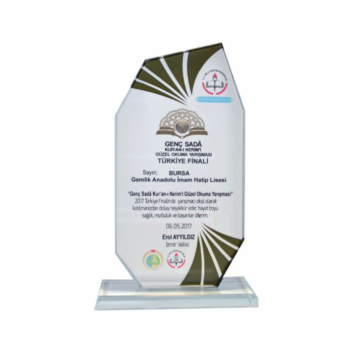 Kristal Plaket 102